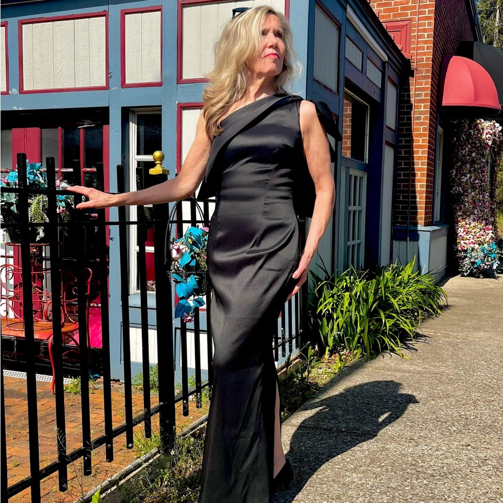 Adornato Couture Wanna Be Me One Shoulder Dress